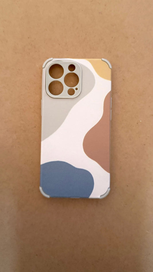 Handyhülle Beige-Braun Muster Iphone 13 Pro