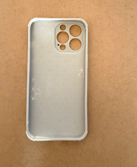 Handyhülle Blau-Weiß Muster IPhone 13 Pro